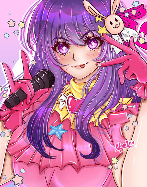 Ai Hoshino(Fanart) Ai Hoshino(Fanart)