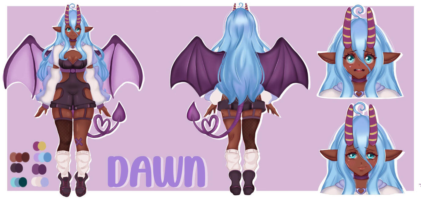 Dawn gii + Vtuber Model ( Commission) Dawn gii + Vtuber Model ( Commission)